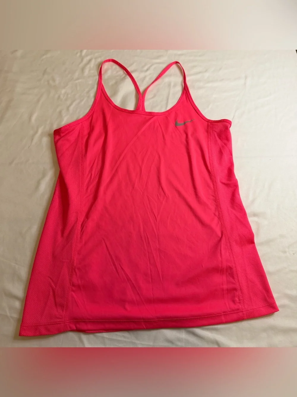 Nike‎ Dri-FIT Neon Pink Racerback Tank Top – Women’s Medium